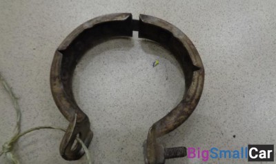 Хомут глушителя от Mercedes-Benz E-Klass W211 2002-2009 - купить Елшанке