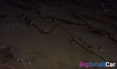 Глушитель в сборе от Chevrolet Aveo T300 2011 - купить Елшанке