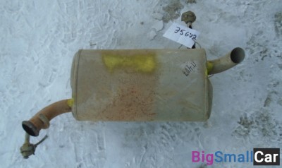 Задняя часть глушителя от Peugeot 407 2004-2011 - купить Елшанке