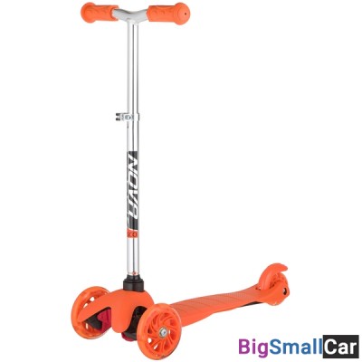 Детский самокат-кикборд 120H.DISCOKIDS.OR20 NOVATRACK - купить Елшанке
