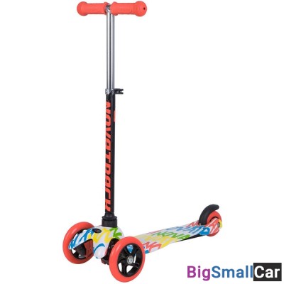 Детский самокат-кикборд 120H.DISCOKIDS.WMC8 NOVATRACK - купить Елшанке