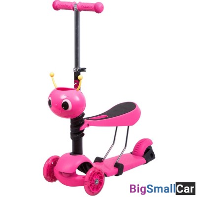 Детский самокат-кикборд 120S.DISCOKIDS.PN7 NOVATRACK - купить Елшанке