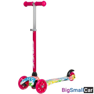 Детский самокат-кикборд FXA.DISCOKIDS.WMC20 FOXX - купить Елшанке