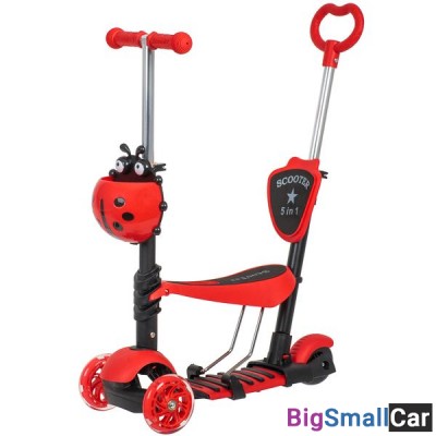 Детский самокат-кикборд FXA.SBDISCOKIDS.RD20 FOXX - купить Елшанке