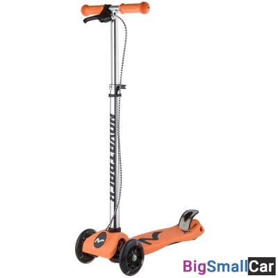 Подростковый самокат-кикборд 120B.RAINBOW.OR8 NOVATRACK - купить Елшанке