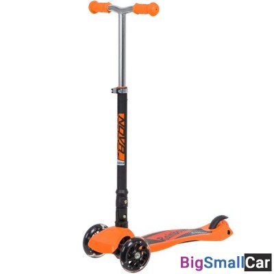 Подростковый самокат-кикборд 120F.NRAINBOW.OR20 NOVATRACK - купить Елшанке