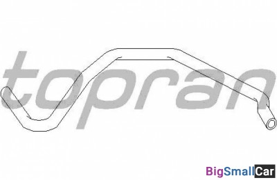 Патрубок системы охлаждения hans pries 301428586 - купить Елшанке