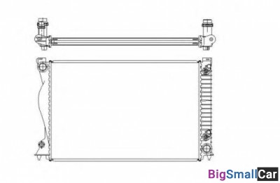Радиатор охлаждения nissens 60236A - купить Елшанке