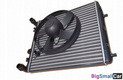 Радиатор охлаждения vika 10150139A В сборе с венти - купить Елшанке