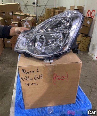 Фара левая Ниссан Альмера Nissan Almera G15 - купить Елшанке