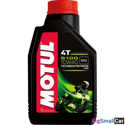 Масло моторное MOTUL 4T TECHNOSYNTHESE 5100 MA2 10W40 1L 104066 - купить Елшанке