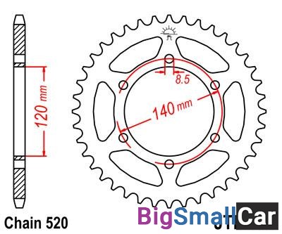 Звезда ведомая JT JTR475.44 - купить Елшанке