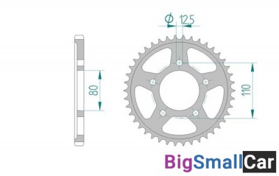 Звезда ведомая AFAM 86604-42 (JTR1792.42) - купить Елшанке
