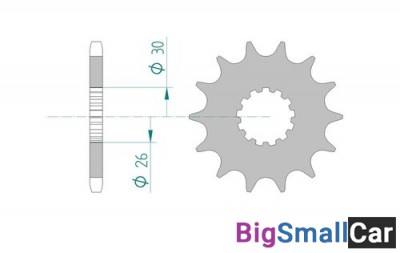 Звезда ведущая AFAM 88600-17 (JTF1183.17) - купить Елшанке