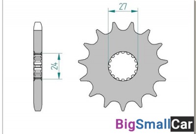 Звезда ведущая AFAM 22900-16 (JTF423,16) - купить Елшанке