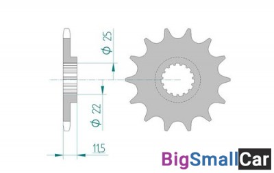 Звезда ведущая AFAM 73303-15 (JTF1902.15) - купить Елшанке