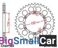 Звезда ведомая JT JTR460.48 - купить Елшанке