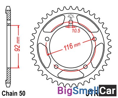 Звезда ведомая JT JTR1493.42 - купить Елшанке