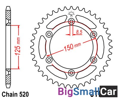 Звезда ведомая JT JTR897.44 - купить Елшанке