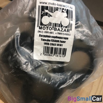 Патрубки карбюратора Yamaha FZS600 Fazer 1998-2003 18161 - купить Елшанке