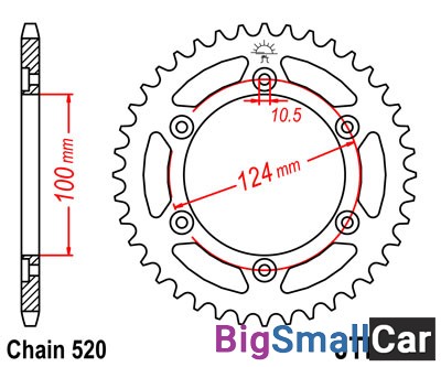 Звезда ведомая JT JTR735.45 - купить Елшанке