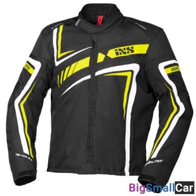 Куртка текстиль IXS Sport Jacket RS-400 ST blk/wh/yel L X56042-351-L - купить Елшанке