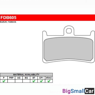 Тормозные колодки FERODO FDB605P - купить Елшанке