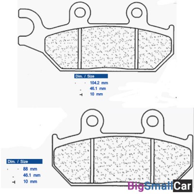Тормозные колодки CL 2360A3 - купить Елшанке