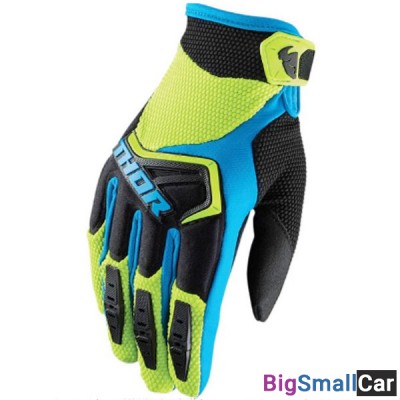 Перчатки THOR S8 Spectrum blk/greenl/blue 2XL 3330-4649 - купить Елшанке