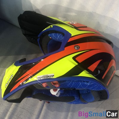 Шлем AIROH Aviator2.2 Double red/yellow M AV22DB17 - купить Елшанке