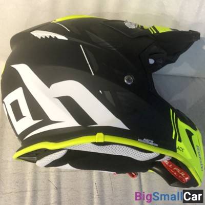 Шлем AIROH Aviator ACE black/yellow M AVA - купить Елшанке