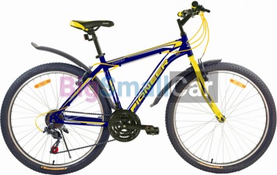 Дорожные велосипеды PIONEER TOWN 27,5/17 darkblue-yellow-white - купить Елшанке