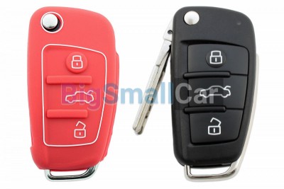 Чехол Для Ключа Audi (Брелок), Силиконовый bgt490 - купить Елшанке