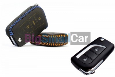 Чехол Для Ключа Toyota (Брелок) String Цвет Кожи Черный bgt550 - купить Елшанке