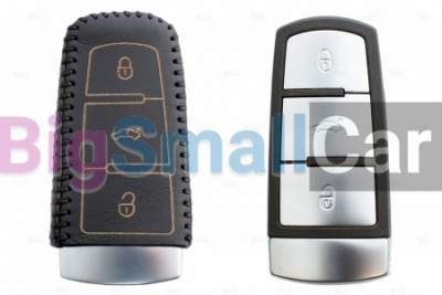 Чехол Для Ключа Volkswagen (Брелок) String Цвет Кожи Черный bgt552 - купить Елшанке