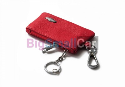 Чехол Для Ключей Chevrolet Универсальный, Кожаный С Металическим Значком, Красный bgt1018 - купить Елшанке