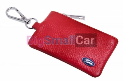 Чехол Для Ключей Ford Универсальный, Кожаный С Металическим Значком, Красный bgt1028 - купить Елшанке