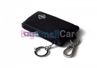Чехол Для Ключей Nissan Универсальный, Кожаный, С Металлическим Значком, Черный bgt1041 - купить Елшанке