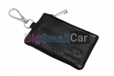 Чехол Для Ключей Infiniti Универсальный, Кожаный, С Тиснением, Черный bgt1046 - купить Елшанке