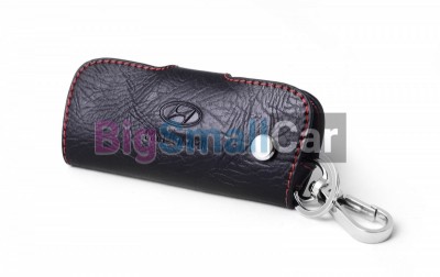 Чехол Для Ключей Hyundai Универсальный, Кожаный, Цвет Нити Красный bgt1056 - купить Елшанке