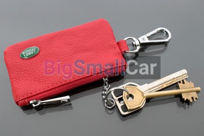Чехол Для Ключей Land Rover Универсальный, Кожаный С Металическим Значком, Красный bgt1082 - купить Елшанке