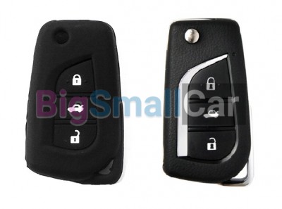 Силиконовый Чехол Для Ключа Тойота Королла, Аурис, Авенсис, Версо bgt1122 - купить Елшанке