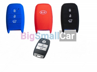 Силиконовый Чехол Для Ключа Kia Сeed, Rio, Cerato, Soul, Sportage, Optima bgt1124 - купить Елшанке